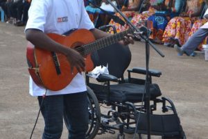 Sensitization through music on the need to educate children with disabilities